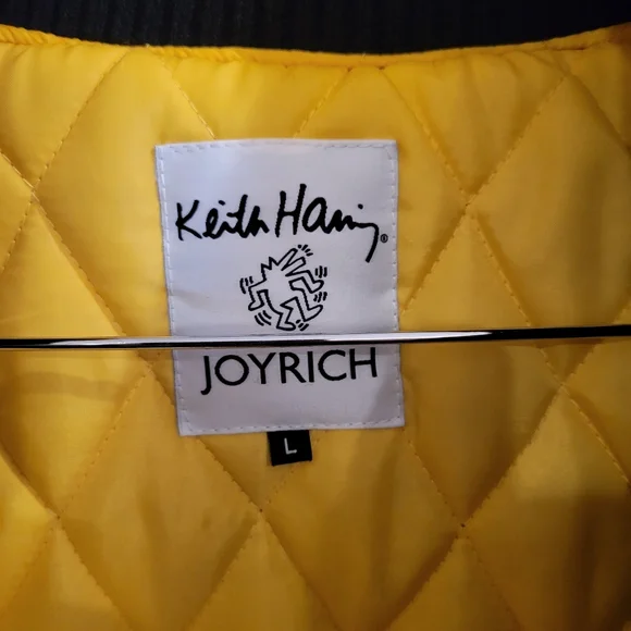 Joyrich x Keith Haring Varsity Jacket Men's Size Large - Picture 13 of 15